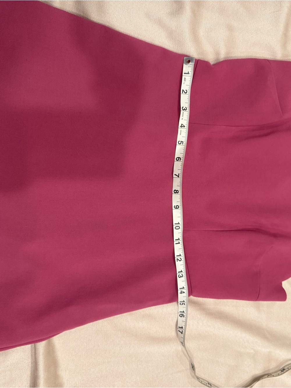 LOFT Raspberry Scallop Sheath Dress - Picture 3 of 6